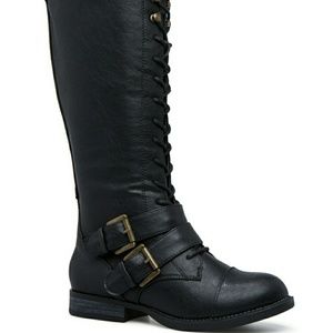 AMEZE FLAT COMBAT BOOT